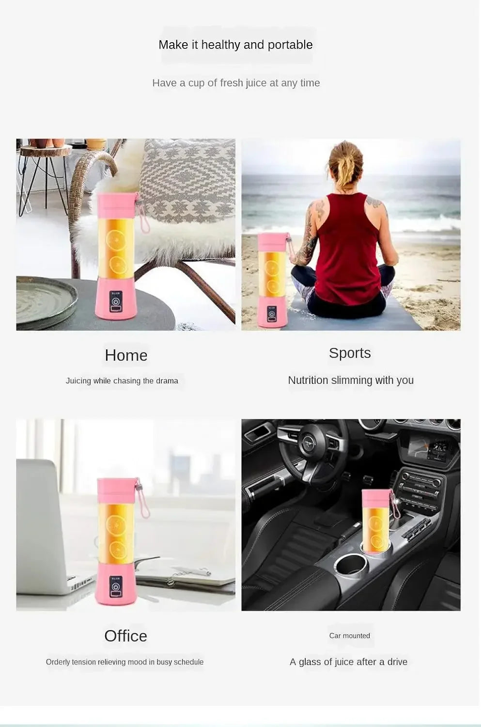 Portable USB Juicer Blender